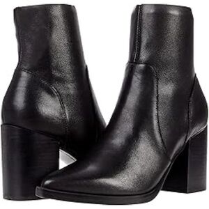 Steve Madden Calabria Black Leather Bootie